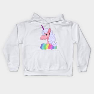 Regenbogeneinhorn Kids Hoodie